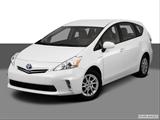 2013 Toyota Prius v Front angle view photo